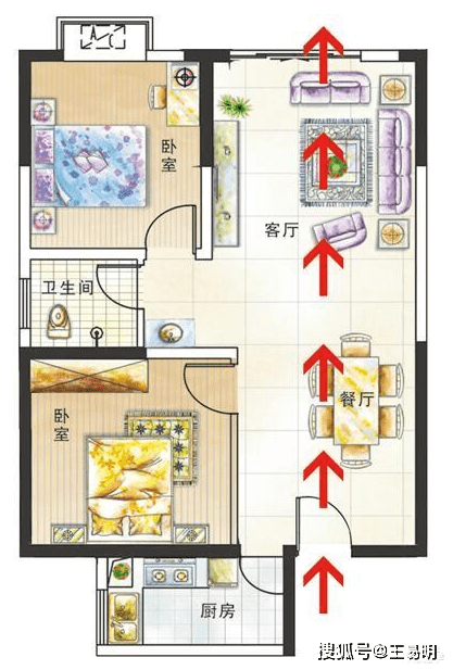 长条户型房子风水_小户型房子风水_房子户型图风水讲解