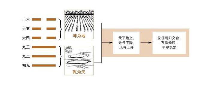 阴爻与阳爻有些常用的对比词-《易经》第十一