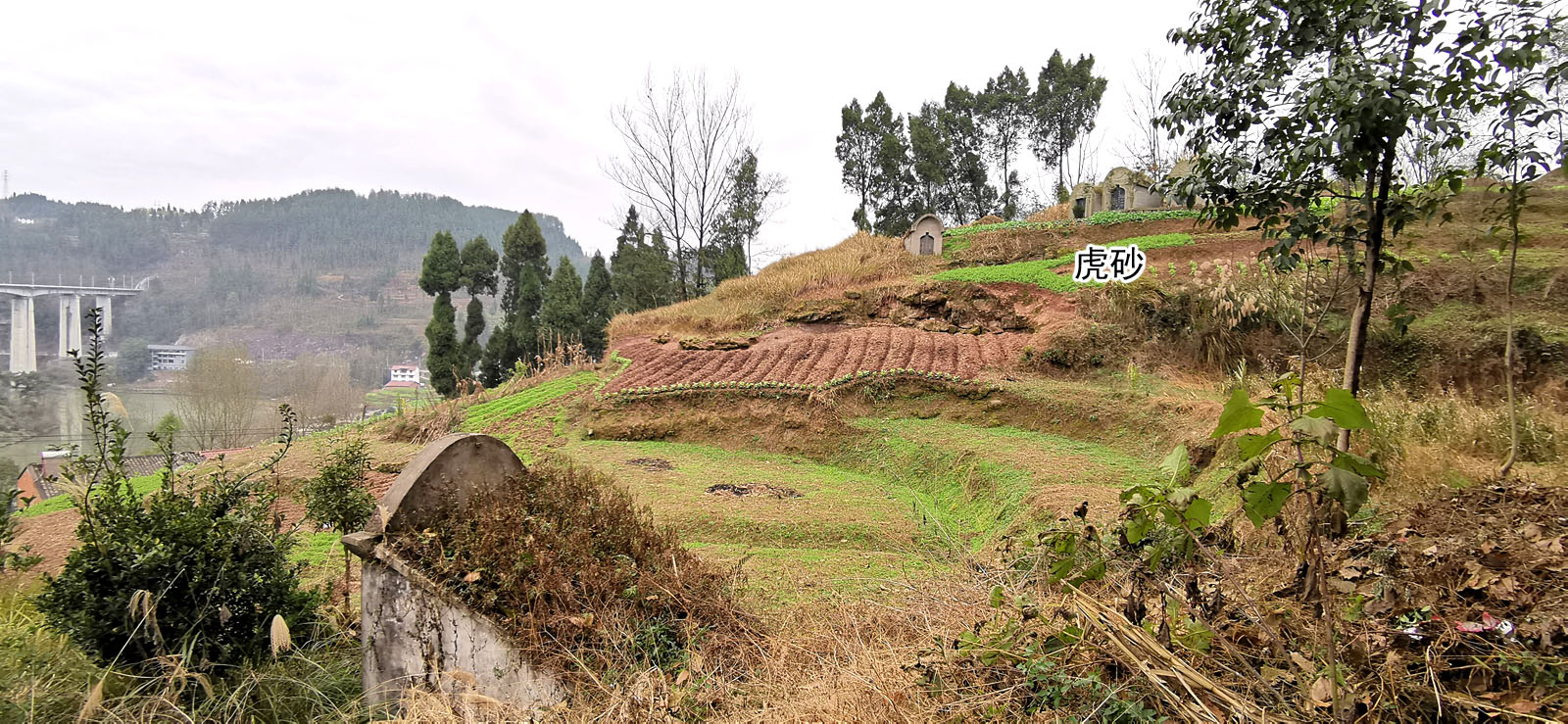 坟地风水图片_农村坟地风水 祥安阁墓地风水_选坟地风水