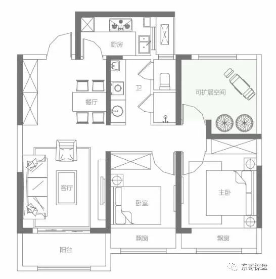 楼房户型面积怎么算_户型图面积和实际面积_户型图怎么算面积