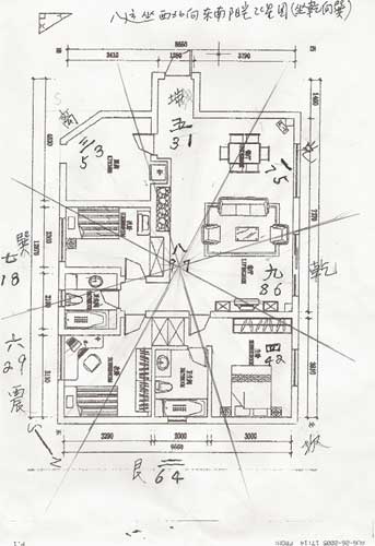 房屋风水学图解房屋位置关系_房屋摆设风水图解_房屋风水图解